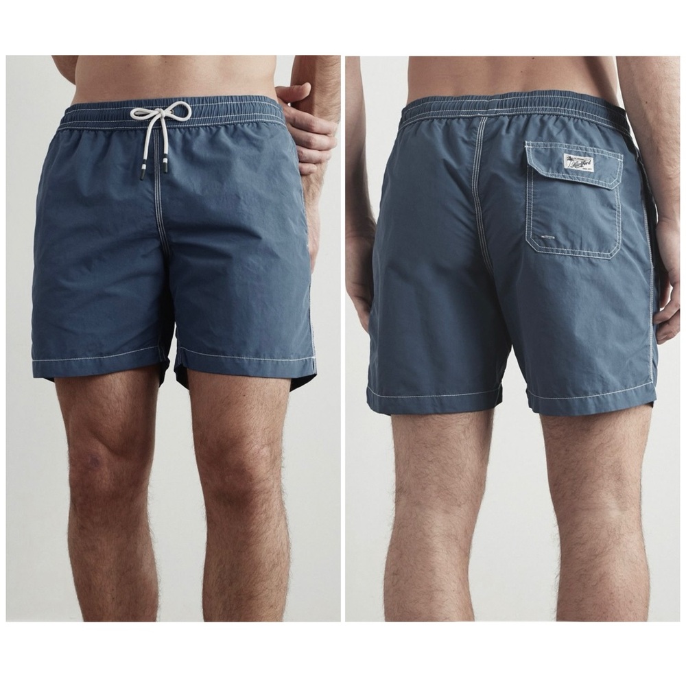 Hartford Straight Leg Mid Length Swim Shorts size XL